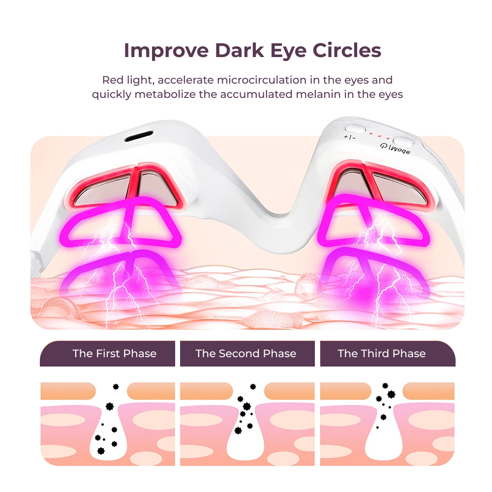 Orivelana™️ EMS Eye Red light Eye Massager - Reduce Wrinkles & Relax your eyes