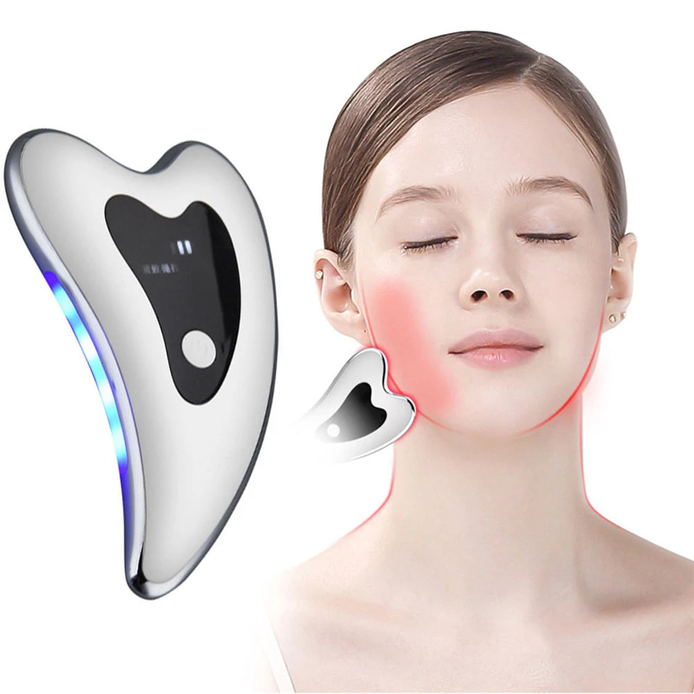 Orivelana™️ Electric Guasha Facial Lifting Massager – Skin Tightening & Double Chin Removal Tool