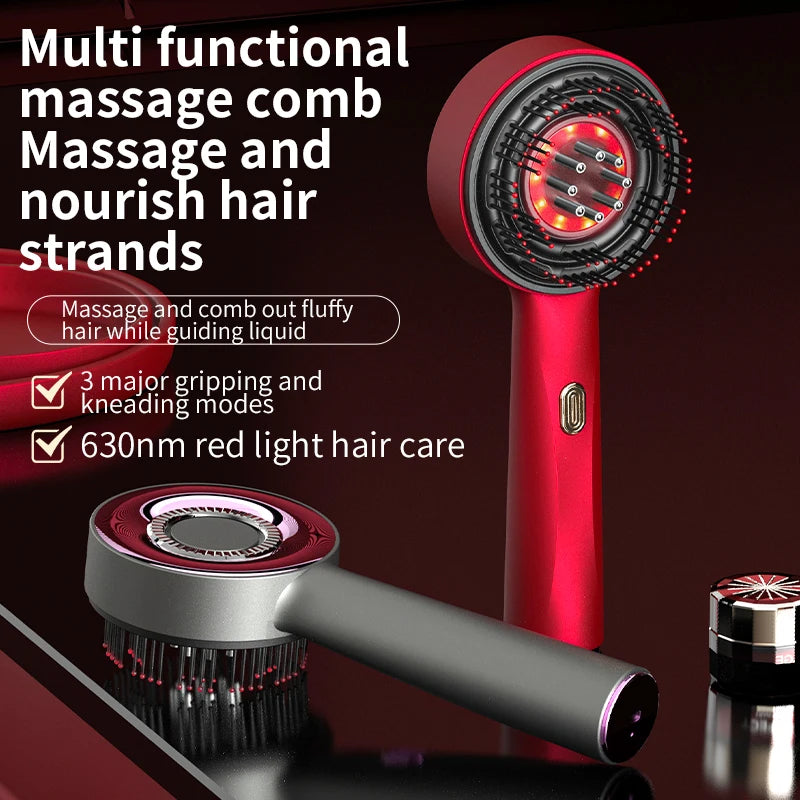 Orivelana™️ Hair Growth Massage Comb – Red Light Therapy For Scalp Care